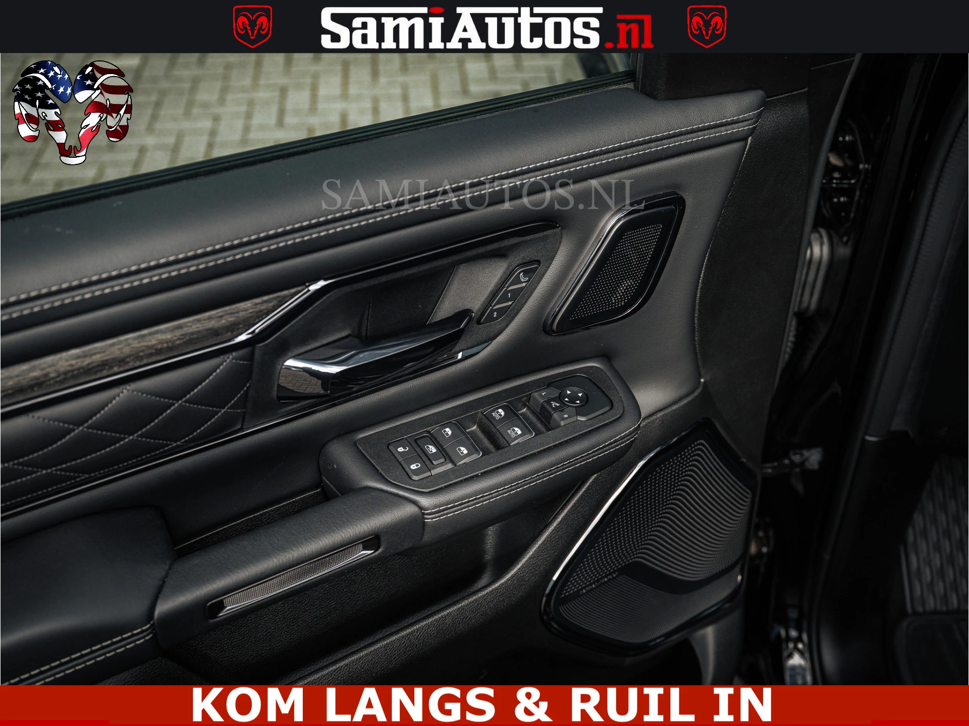 Dodge Ram Pick-Up 2024 - HULK Pack | Limited Night H.O 540HP 706Nm | Massage + Full Option | De Meest Luxe en Volle in zijn Klasse | Hulk Pack is meer prijs | Bild 77