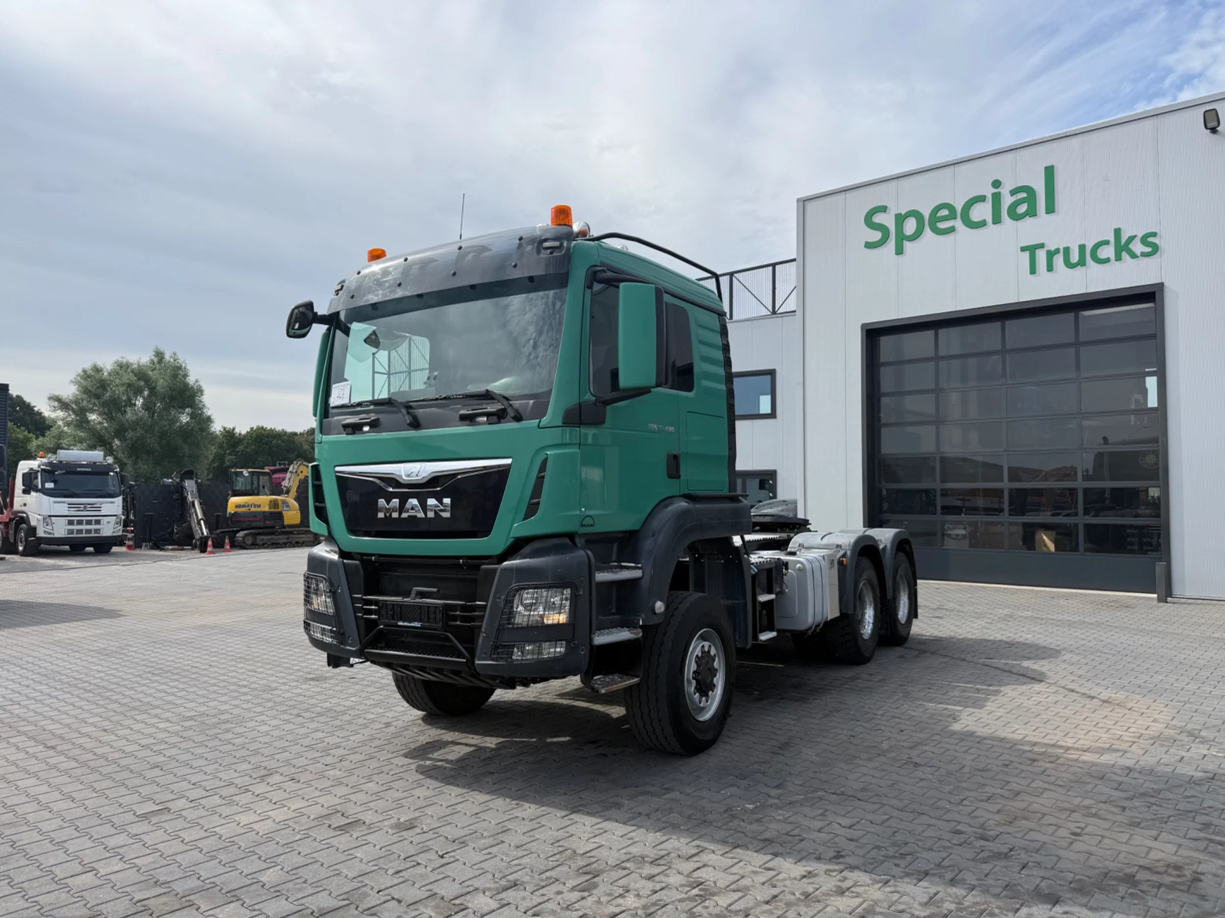 MAN TGS 2016 - 33.480 6X6 / Euro 6 / Pto / Blad geveerd / Naaf reductie afbeelding 2