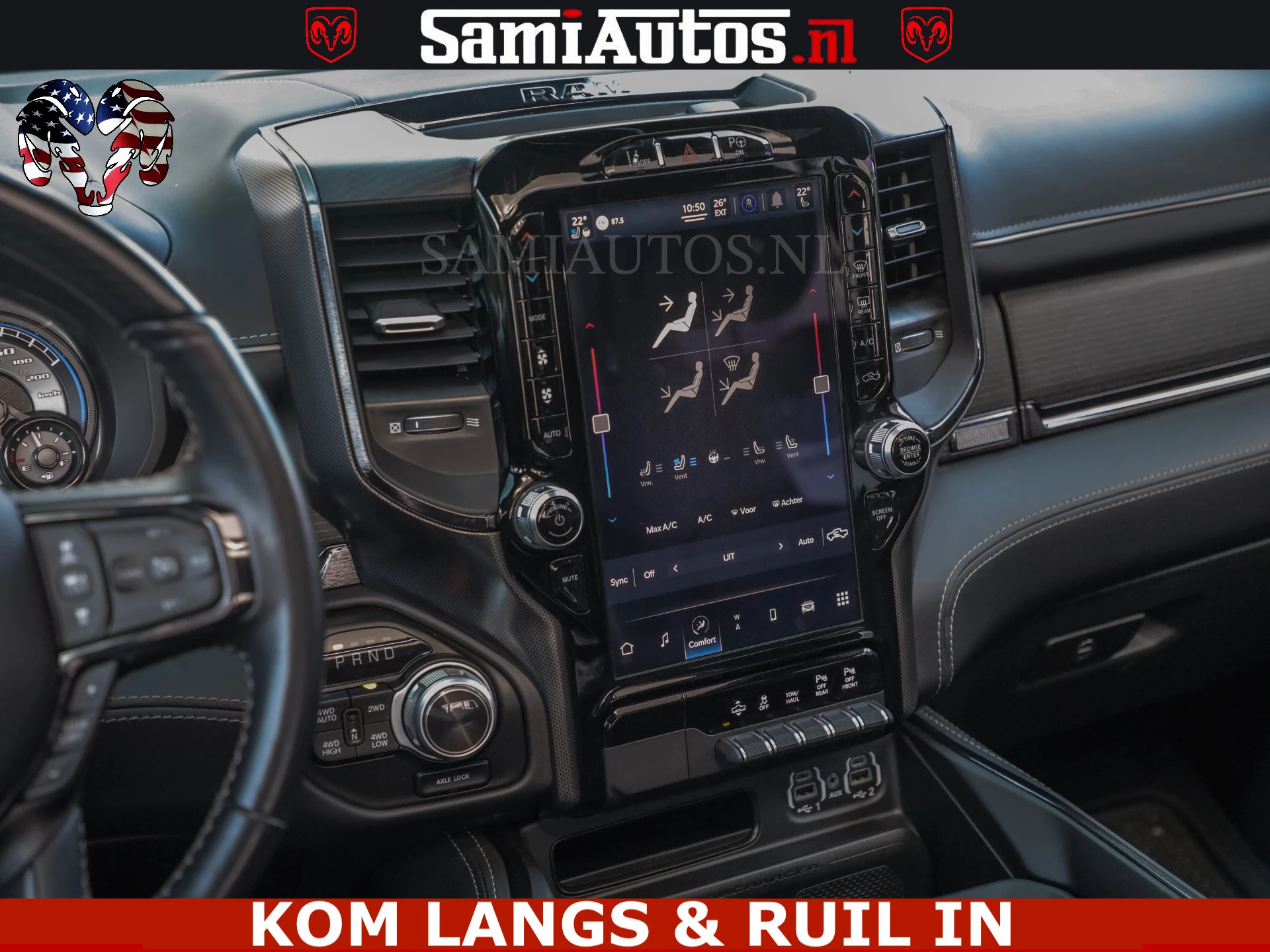 Dodge Ram Pick-Up 2023 - COBRA HULK PACK | 5.7 V8 402 PK | LIMITED EDITION | HUD | LUCHTVERING | BOM VOL | zdjęcie 23