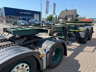 Van Hool 20 Ft Container Chassis, Full Steel, Perfect Condition, 8 Tyers 1984 - N/A obrazek 6