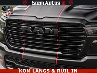 Dodge Ram Pick-Up 2024 - NIGHT PREMIUM | 426PK | STRIPING | LUCHTVERING | HUD | PANO | 360 CAM | Full Option | LIMITED WHEELS | De Meest Luxe in zijn Klasse | immagine 9