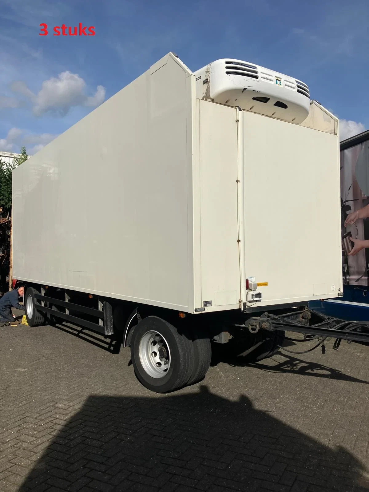 Pacton 2016 PL 1997 - 2016PL Koelwagen 5 cm. geïsoleerd 806 cm. 3 stuks WS-06-HY afbeelding 1
