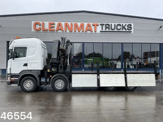 Scania R 2006 - R500 V8 8x4 Manual Hiab 42 Tonmeter laadkraan + Fly-Jib afbeelding 3 miniatuur