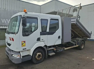 Renault Midlum 2002 - 150 DCi , Tipper , Double cabine , 7 Seats , Manual , Spring Susp. zu verkaufen