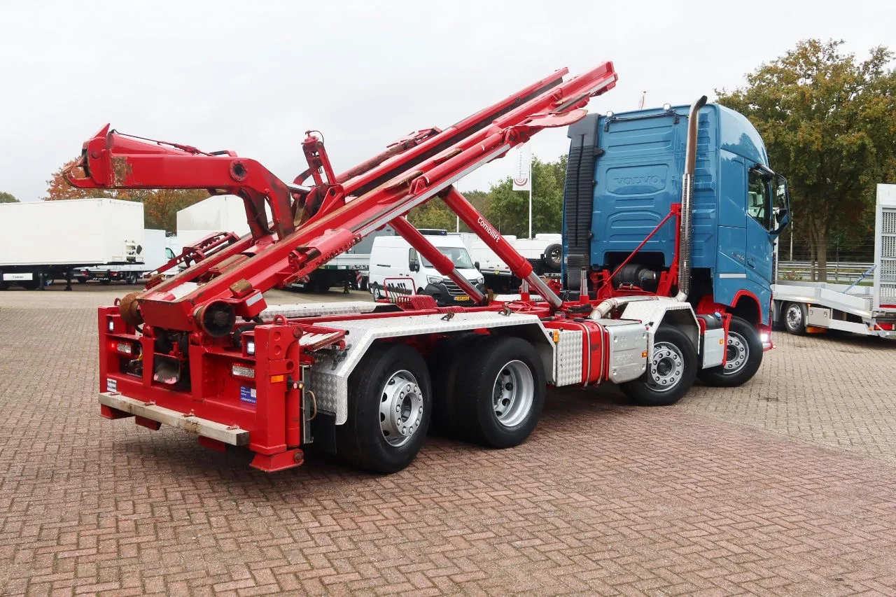 Volvo FH 2020 - 460 Hooklift 8x2. 3x Steering axle. Siloaufsteller Velsycon obrázek 3