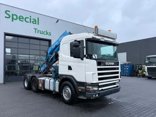 Scania R 2000 - R144-460 V8 6x4 + Fassi F380 zdjecie 1