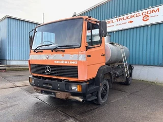 Mercedes-Benz 914 1991 - KO RHD 4x2 FULL STEEL TANK TRUCK (6-CILINDER ENGINE / MANUAL GEARBOX / FULL STEEL SUSPENSION) image 1