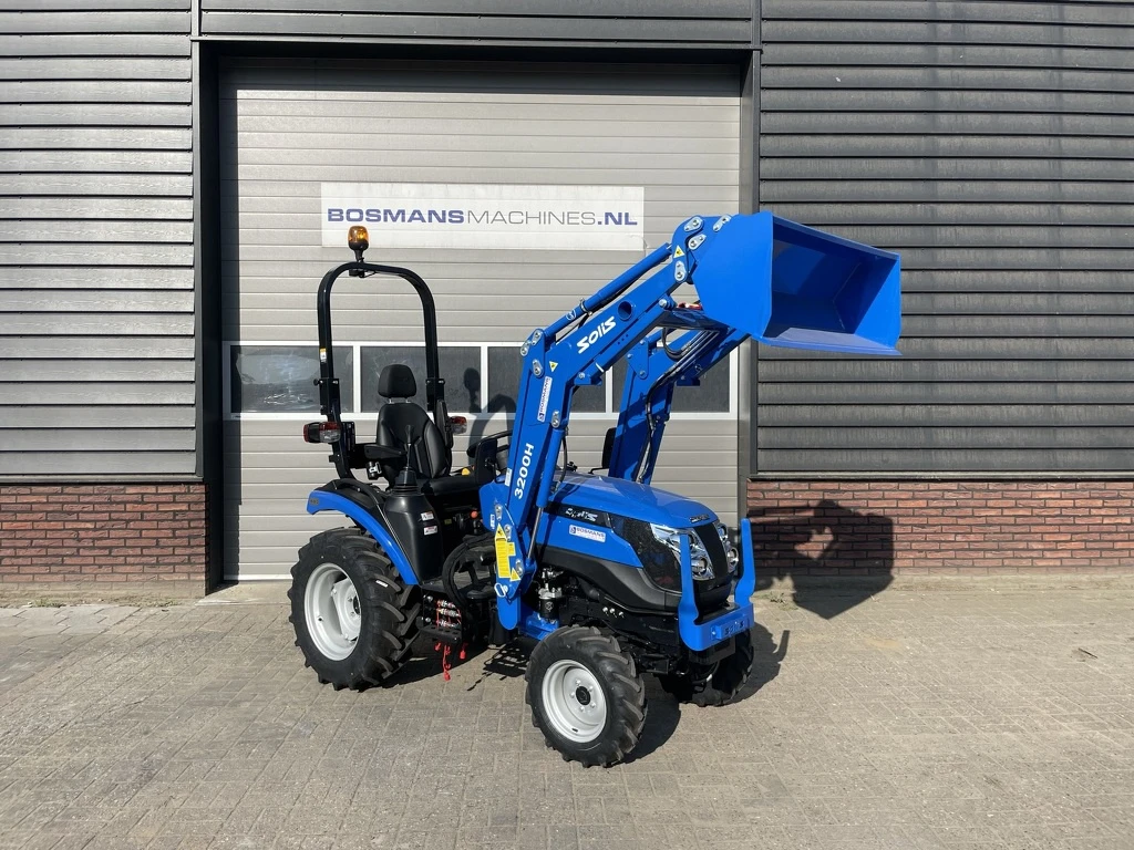 Solis 26 HST minitractor met voorlader / frontlader NIEUW 2026 afbeelding 1