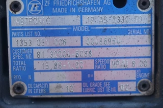 N/A N/A 2008 - 12AS2330TD TGX 81.32004-6088 image 5