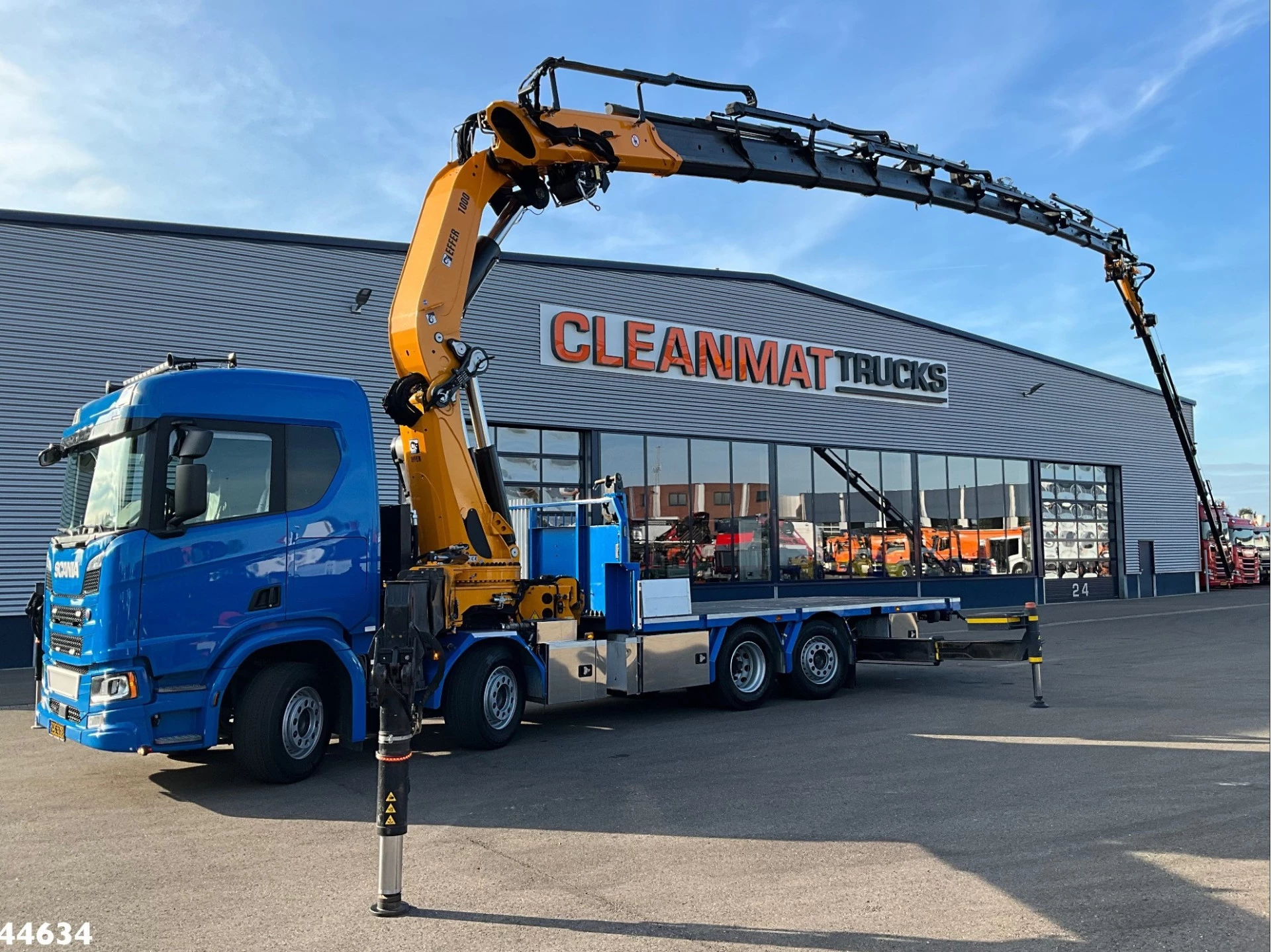 Scania R 2023 - 540 Euro 6 Effer 100 Tonmeter laadkraan + Fly-Jib Just 39.720 km! afbeelding 1