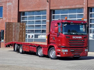 Scania G 2016 - G410 8x2*6 - Machine transporter - Loading ramps - Retarder - Winch - Full air - te koop