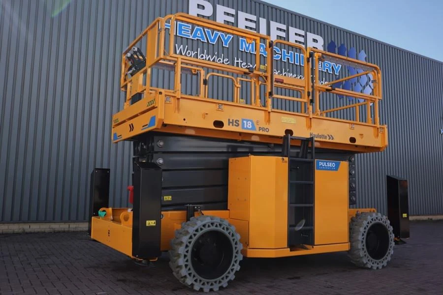Haulotte 2022 - HS18EPRO Valid Inspection, Full Electric 4x4 Drive image 1