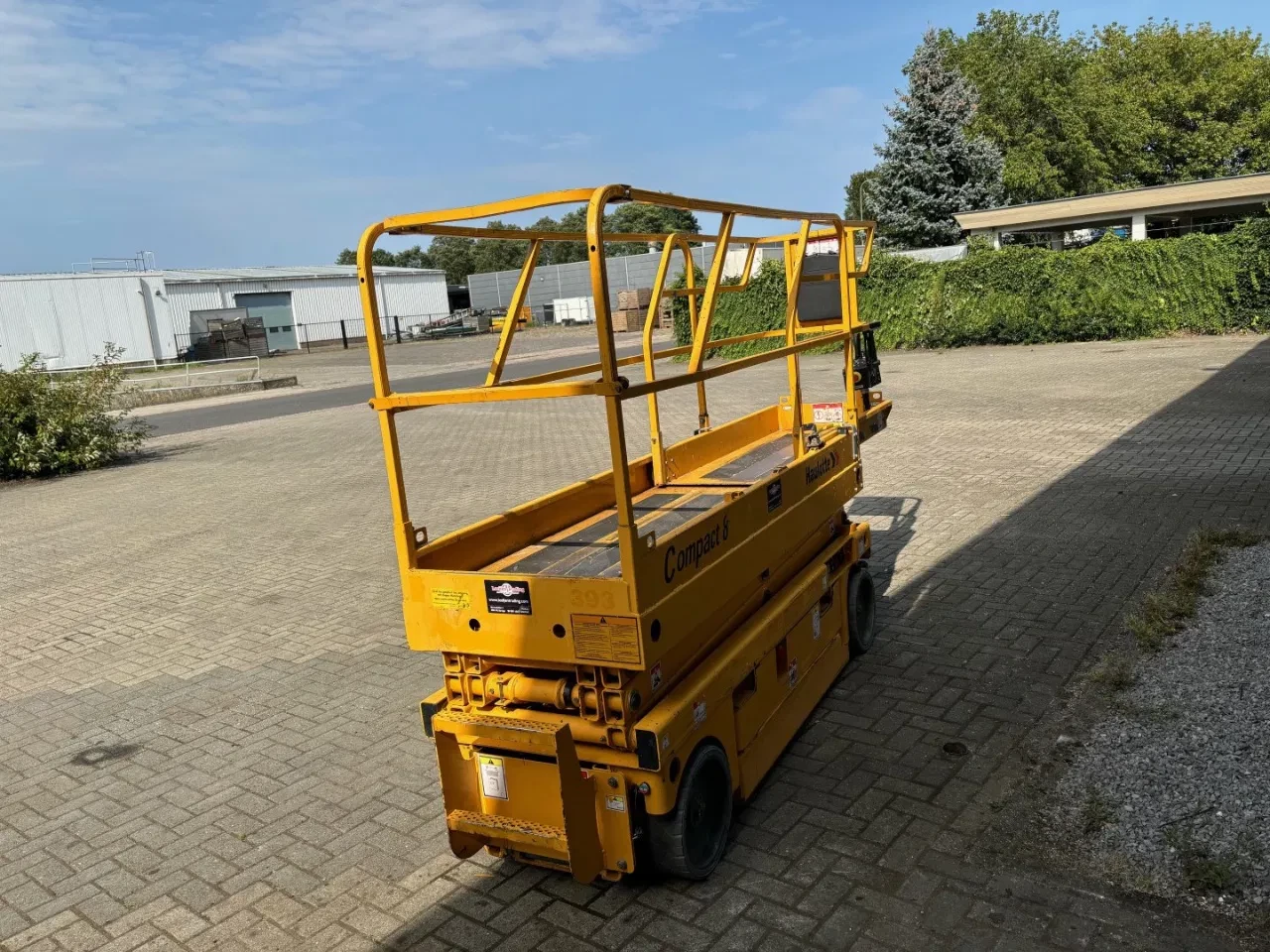Haulotte 2008 - Compact 8 , electric scissorlift, 2008 year!! afbeelding 13