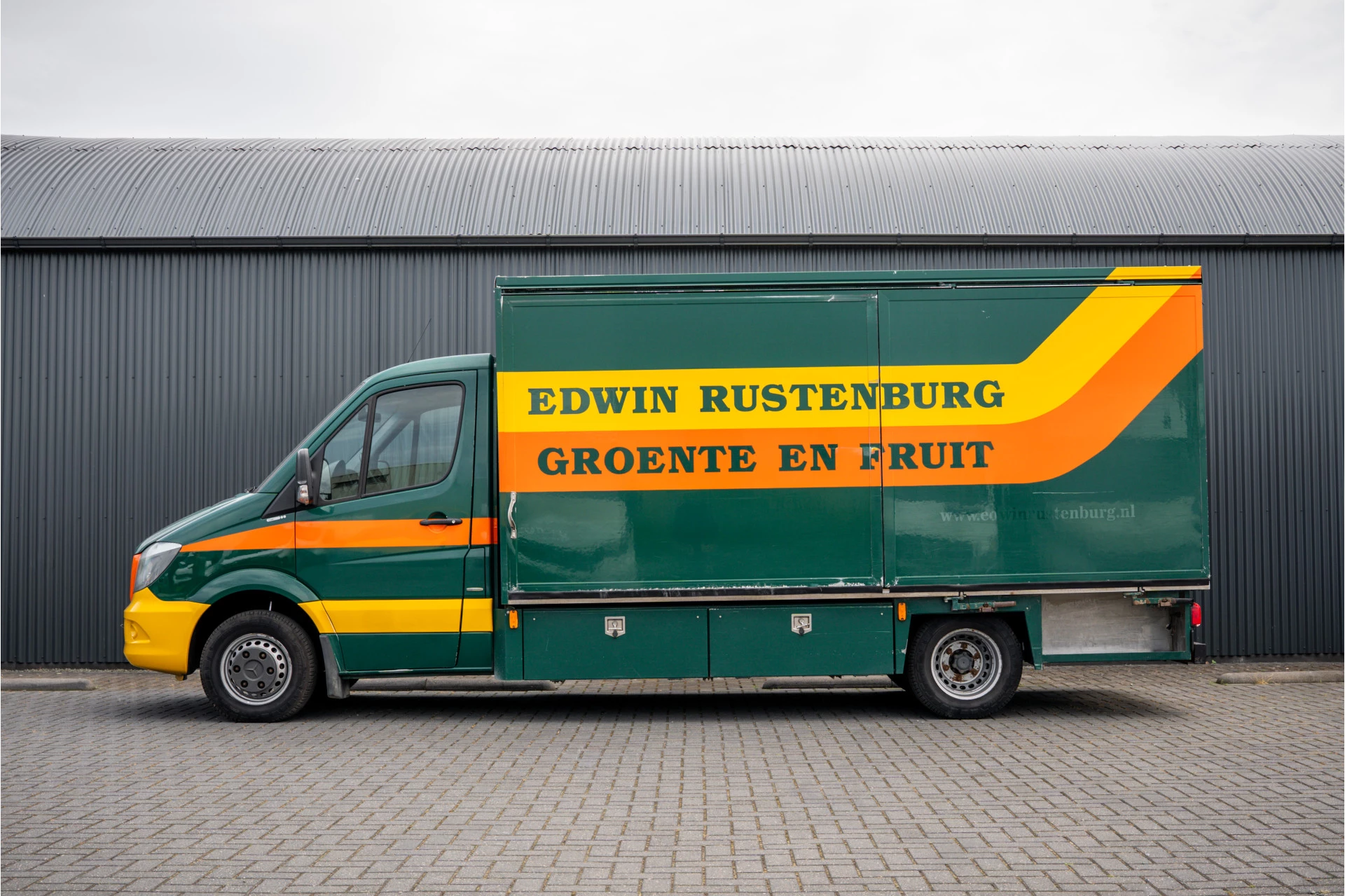Mercedes-Benz Sprinter 2016 - 516CDI | Bakwagen | EURO 6 | Huifzeil | Schuifwanden | Legbordstellingen | Trekhaak afbeelding 5