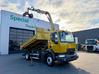 Renault D 2016 - 14 220 / Euro 6 / Kipper + Effer 65 S2 (Only 160.730km) te koop