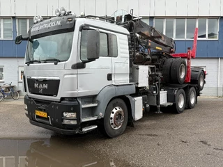 MAN TGS 2012 - 33.480 6X4 + HIAB 251S.82 + TRAILER 2 AXLE KRAEMER image 10