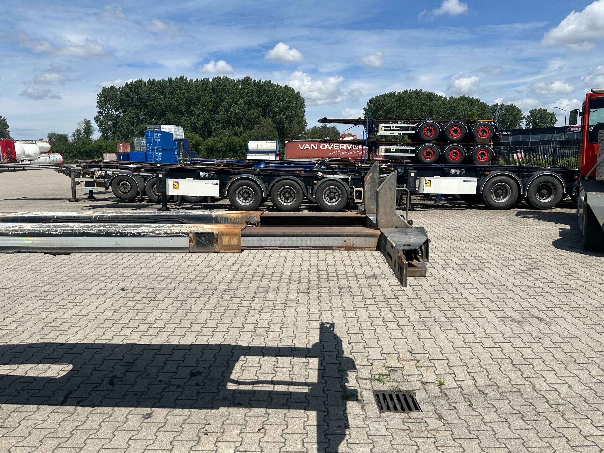 D-TEC 2014 - FLEXITRAILER / 45FT HC MULTI / BPW + drumbrakes / liftaxle / NL / APK 09-2026 afbeelding 38