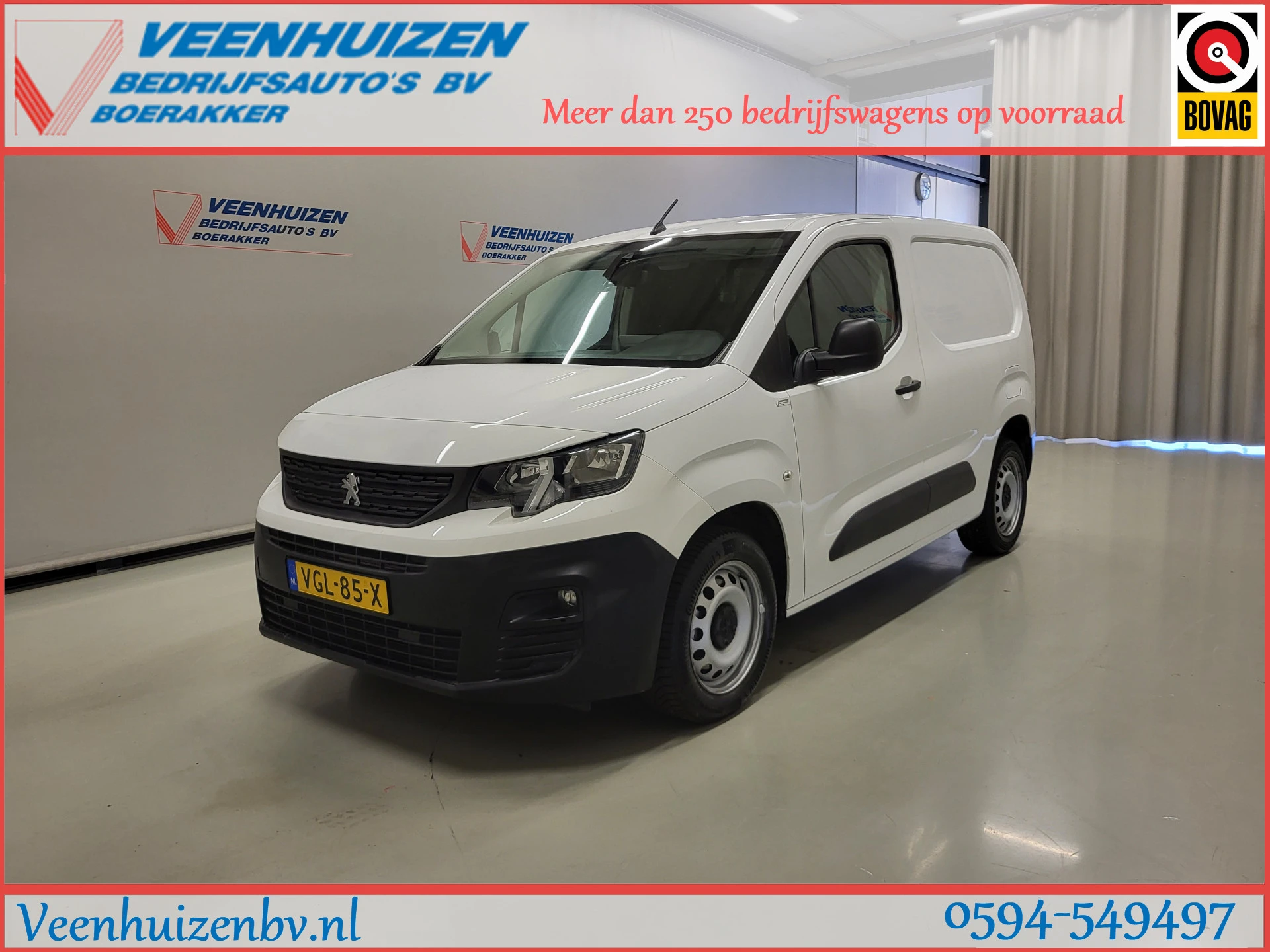 Peugeot Partner 2020 - 1.5BlueHDI 130pk Automaat Euro 6! afbeelding 1