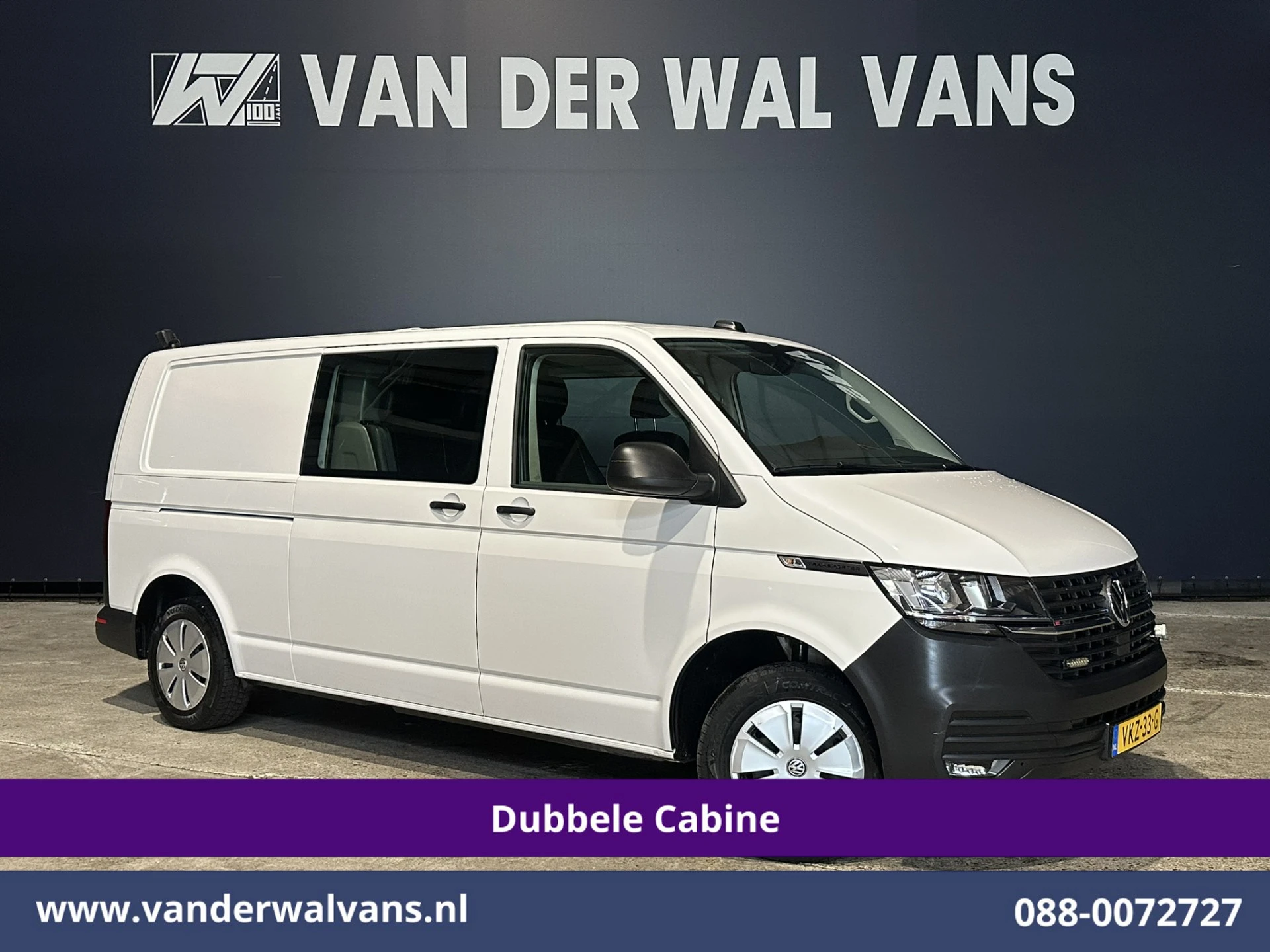 Volkswagen Transporter 2021 - 2.0 TDI 150pk 4Motion L2H1 Dubbele Cabine Euro6 Airco | 5-Zits | Apple Carplay | Cruisecontrol | Omvormer obrázek 1