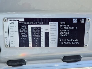 Scania R 2019 - R650 V8 NGS Highline 6x2*4 - Chassis - 4.35WB - Retarder - Full air - Leather zdjecie 23