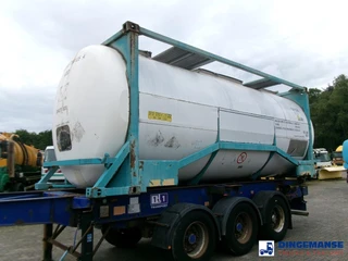 BSLT Chemical tank container inox L4BH / 20 ft / 30 m3 / IMO 1 1998 en venta
