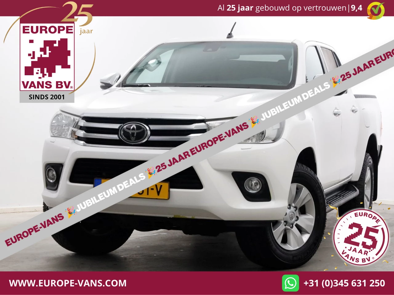 Toyota Hilux 2019 - 2.4 D-4D-F 150pk E6 4WD 4x4 Double Cab Automaat 08-2019 obrázek 1