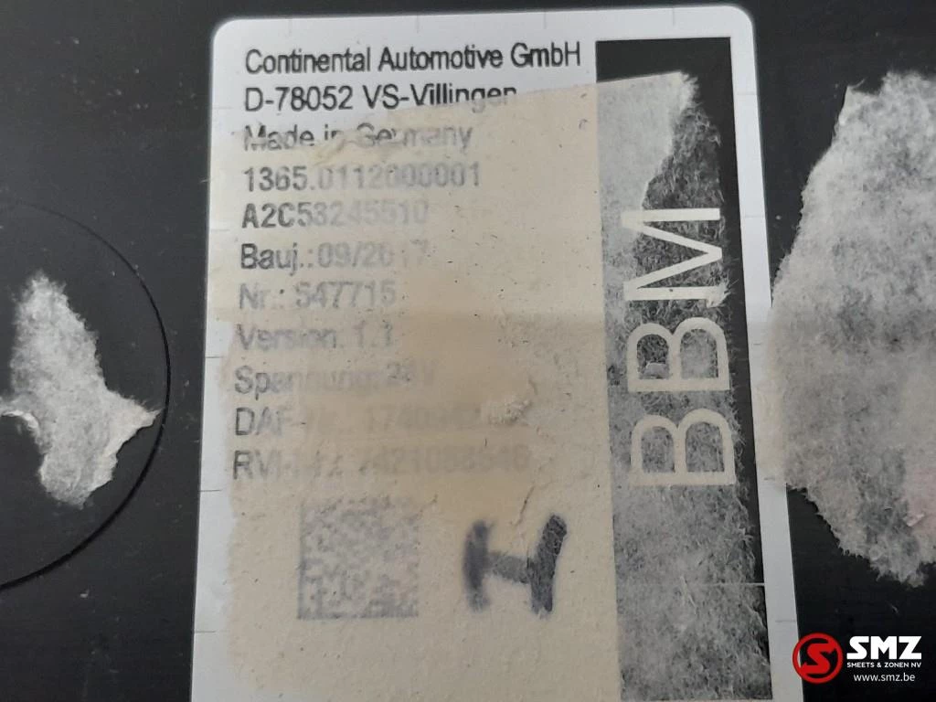 DAF 2017 - Occ ECU BBM regeleenheid DAF obrázek 5