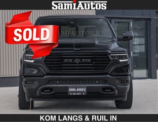 Dodge Ram Pick-Up 2024 - BLACK OPS LONGHORN BRUIN LEDER 5,7L V8 HEMI | VIRTUAL | HEAD | PANODAK | LUCHTVERING | BOM VOL | DC | 402 PK | afbeelding 2 miniatuur