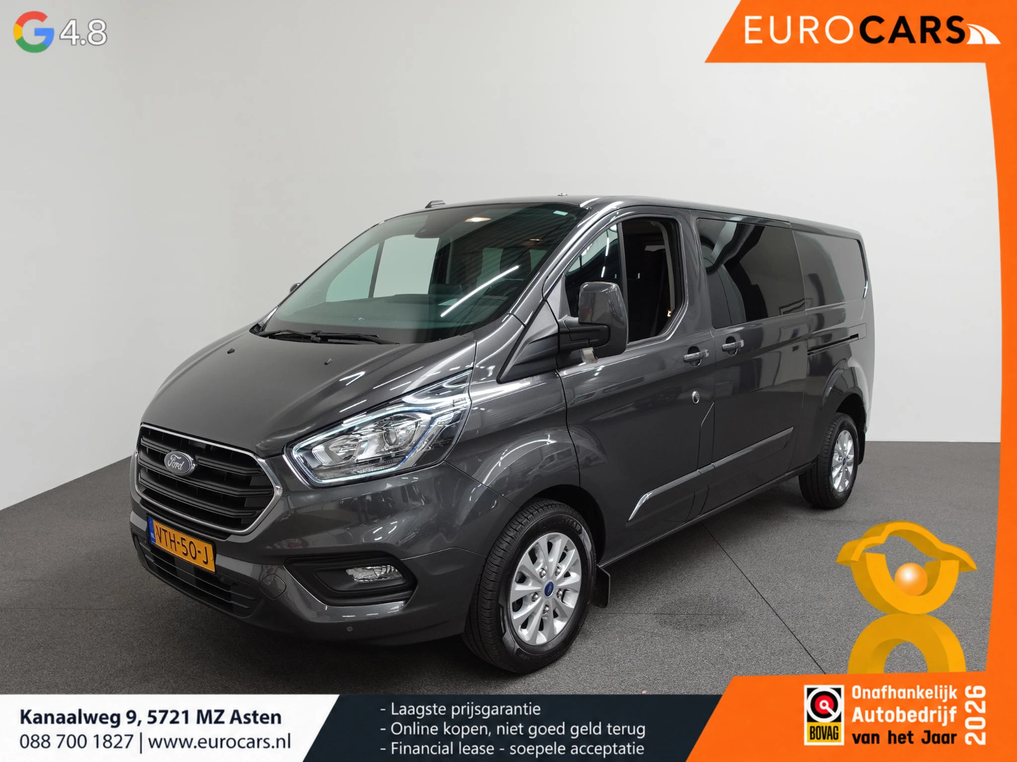 Ford Transit Custom 2023 - 300 2.0 TDCI L2H1 Limited Dubbele Cabine afbeelding 1