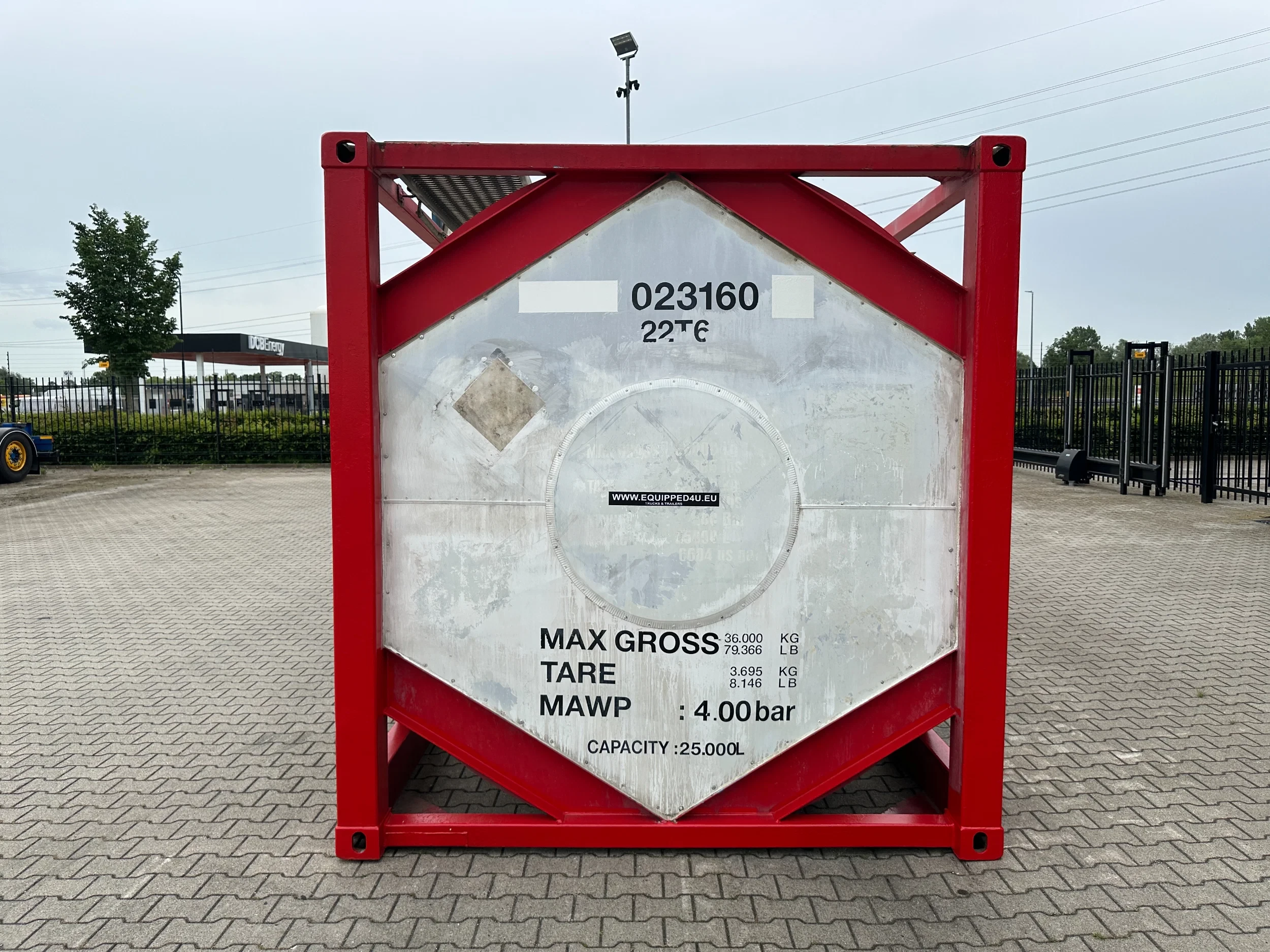 Trencor Containers 2002 - 20FT ISO / 25.000L / 1-COMPARTMENT / T11 / 22T6 afbeelding 4
