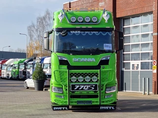 Scania S 2023 - 770S V8 NGS Highline 6x4 - Retarder - Leather - Navi - Full air - Bull bar - afbeelding 2 miniatuur
