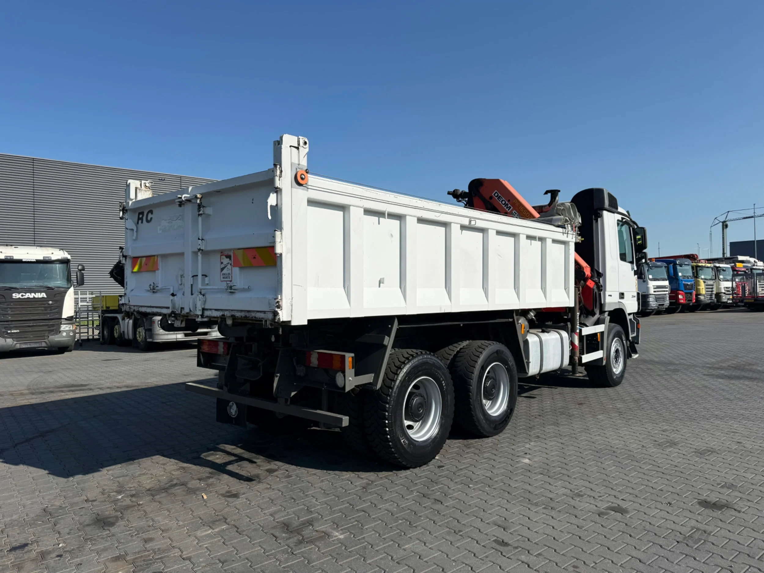 Mercedes-Benz Actros 2009 - 3344 6x4 / EPS / Euro 5 / Palfinger PK 16502 C / RC Kipper afbeelding 7