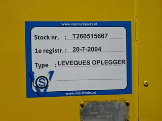 Leveques N/A 2004 - / RACETRAILER / HYDRAULIC STAMPS / GENERATOR / AIRCO / 2004 obrazek 42