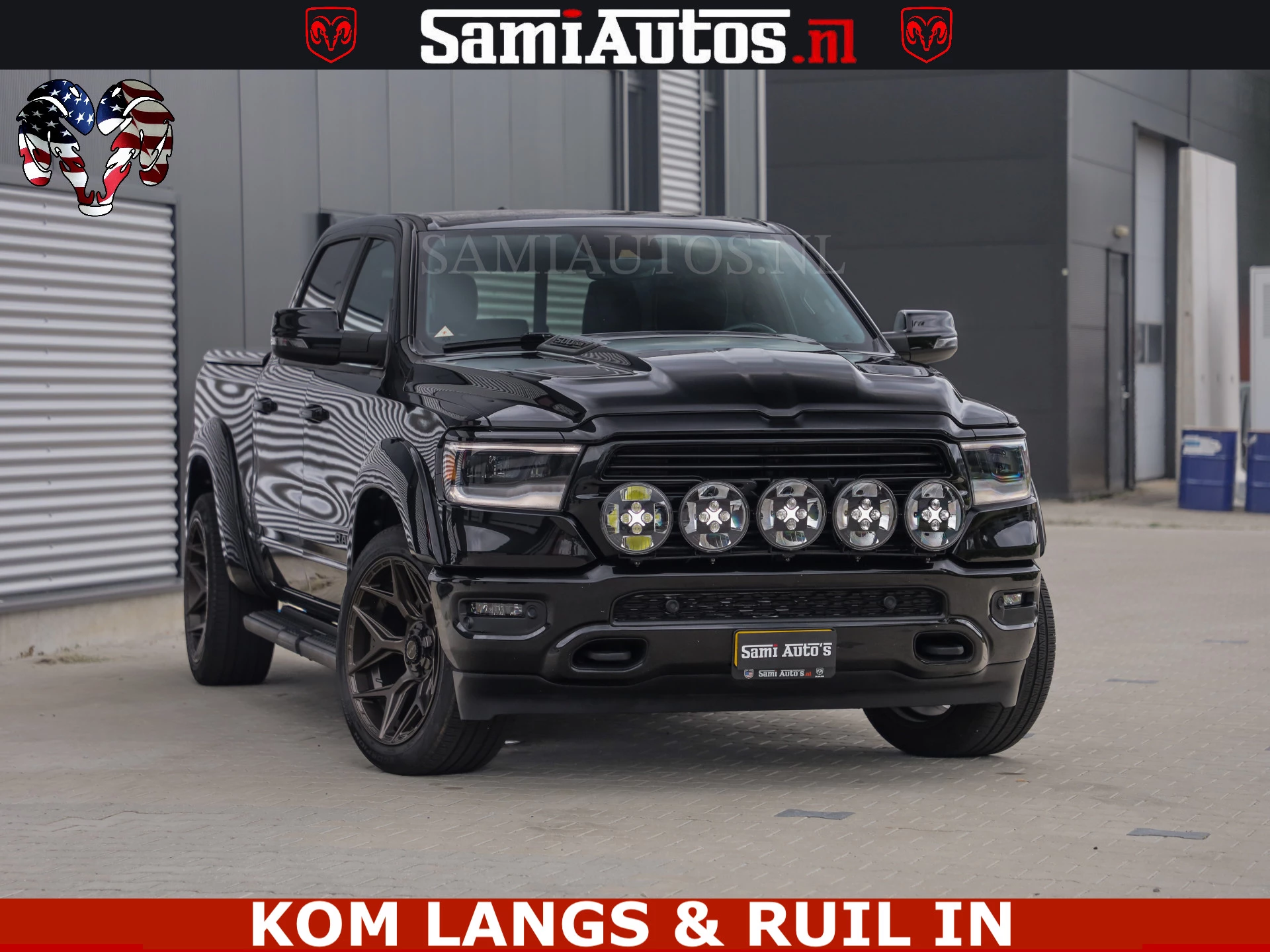 Dodge Ram Pick-Up 2023 - DE DONDER | 5.7 V8 HEMI | BRONZE BREDE WIELEN | WIDE BODY | OPEN UITLAAT KLEP | ZEER DIK | image 58
