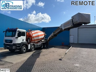 MAN TGS 2009 - 35 420 8x4, EURO , Retarder, 9m3, Liebherr te koop