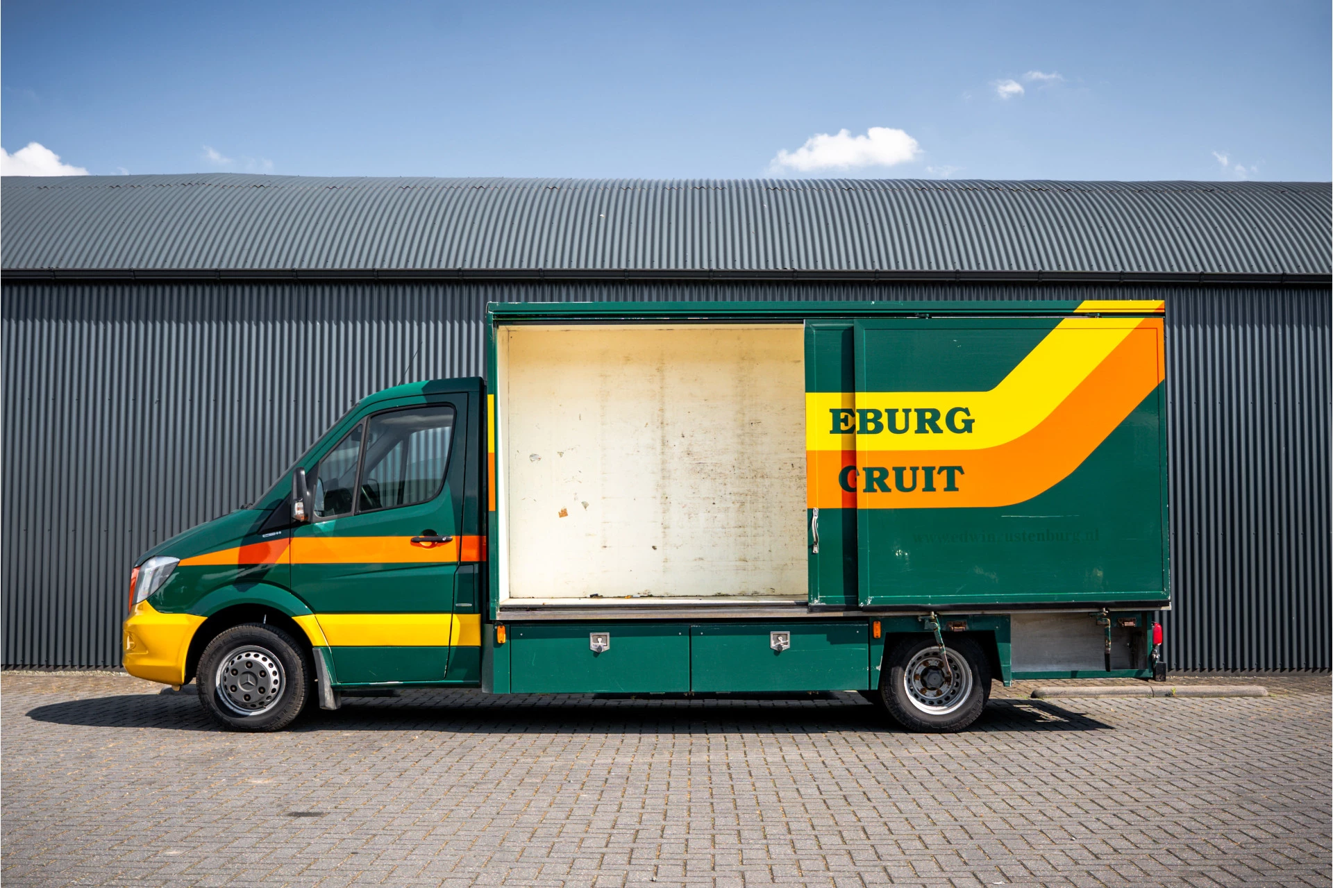 Mercedes-Benz Sprinter 2016 - 516CDI | Bakwagen | EURO 6 | Huifzeil | Schuifwanden | Legbordstellingen | Trekhaak afbeelding 7