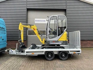 Neuson ET16 minigraver NIEUW + Vlemmix 2 asser €445 LEASE 2025 afbeelding 1 miniatuur