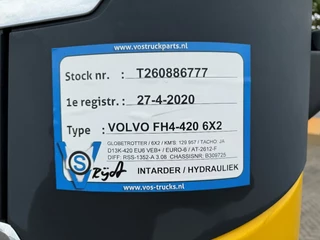 Volvo FH 2020 - FH4-420 / ENGINE RUNNING / RETARDER / !!ONLY:129957 KM!! / LIFT+LENKACHSE / HYDRAULICS / AUTOMATIC / EURO-6 / 2020 bild 25