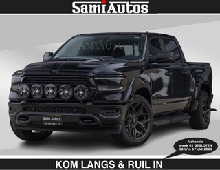 Dodge Ram Pick-Up 2023 - BLACK OPS | 5.7 V8 HEMI | €66950,- excl | WIDEBODY HULK | OPEN UITLAAT KLEP | ZEER DIK | te koop