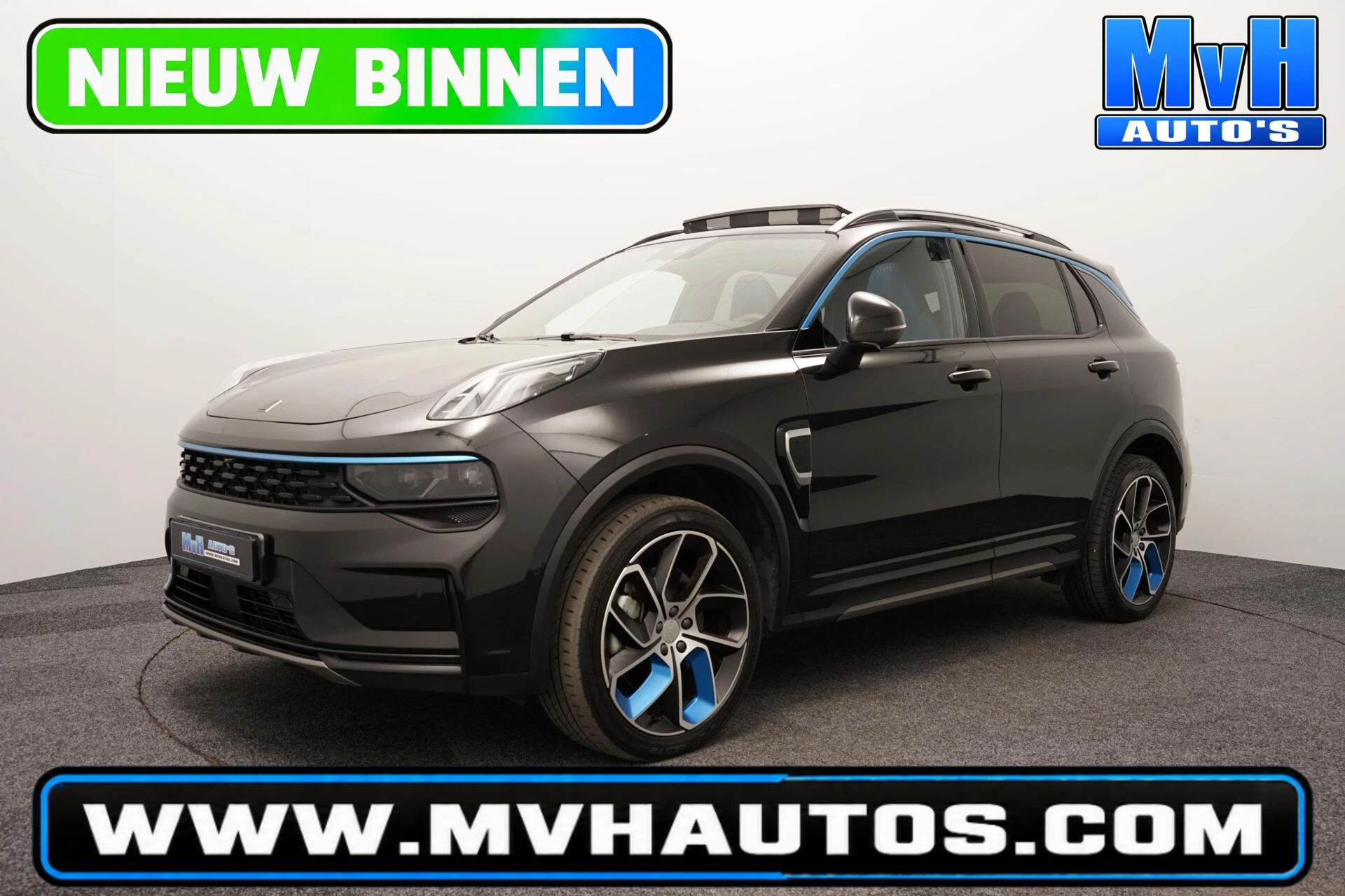 Lynk & Co 01 2023 - 1.5 PHEV|ZWARTE.HEMEL|TREKH|SOH95%|360ºCAM|PANO afbeelding 1