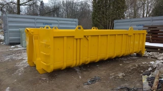 Gemakbak afzetcontainer met hijsogen zu verkaufen