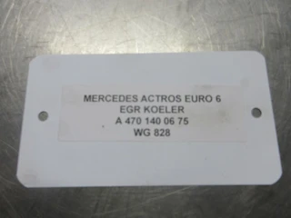 Mercedes-Benz - A 470 140 03 75// 04 75 // 05 75 // 06 75 EGR KOELER MODULEN изображение 3 миниатюра