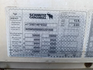 Schmitz Cargobull N/A 2014 - SCB*S3T / Coil / Tautliner / Disc Brakes изображение 10