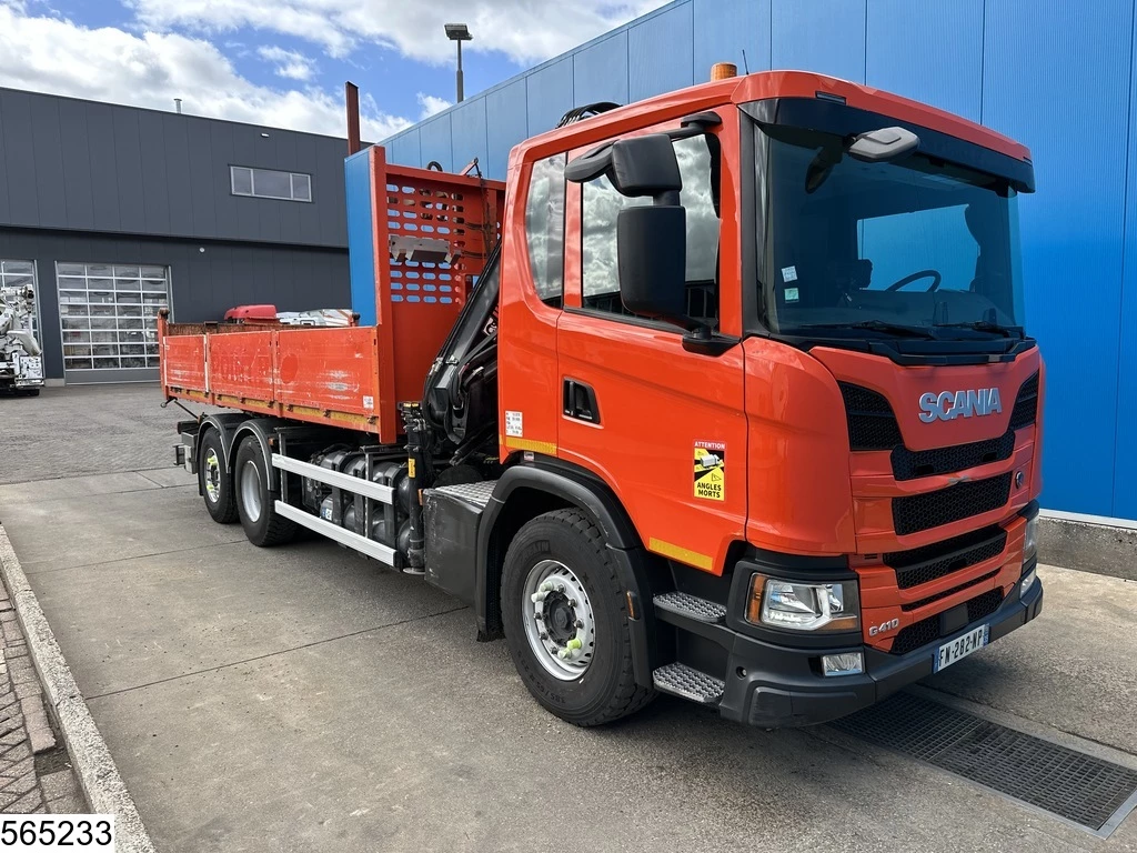 Scania G 2020 - 410 EURO 6d, CNG, 6x2, Retarder, Hiab image 3