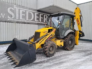 New Holland N/A 2018 - B 80 B - SS , 4x4 , Backhoe Loader , 4in1 Bucket immagine 1
