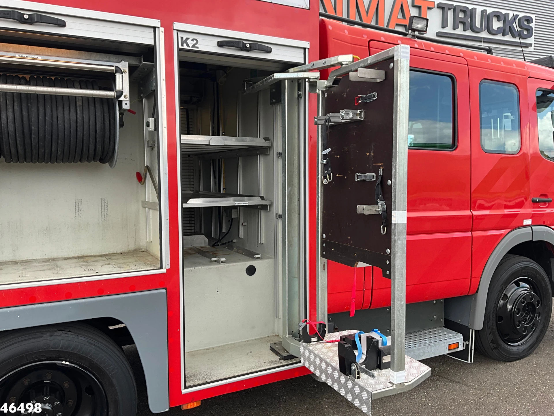 Mercedes-Benz Atego 2002 - 1425 Gemco Brandweer / materiaalwagen Just 76.486 km! afbeelding 12