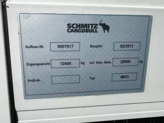 DAF CF320 FAN 6x2, Schmitz Frigobox, Carrier Supra 1250, Taillift, Like New ! 2017 - N/A bild 32