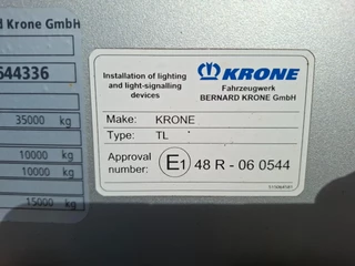 Krone N/A 2015 - / SLIDING ROOF / LIFT AXLE / STEERING AXLE / REMOTED PLATFORM 2500 KG / CURTAIN SAILS / BPW 10 TON AXLES / 2015 obrazek 19