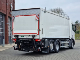 Scania R 2017 - R500 NGS 6x2 - Food tipper 4 compartments - Loadlift - Compressor - Retarder - Full air obrazek 12