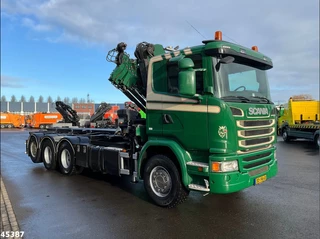 Scania G 2016 - 490 8x4 Euro 6 Hiab 24 Tonmeter laadkraan obrazek 4